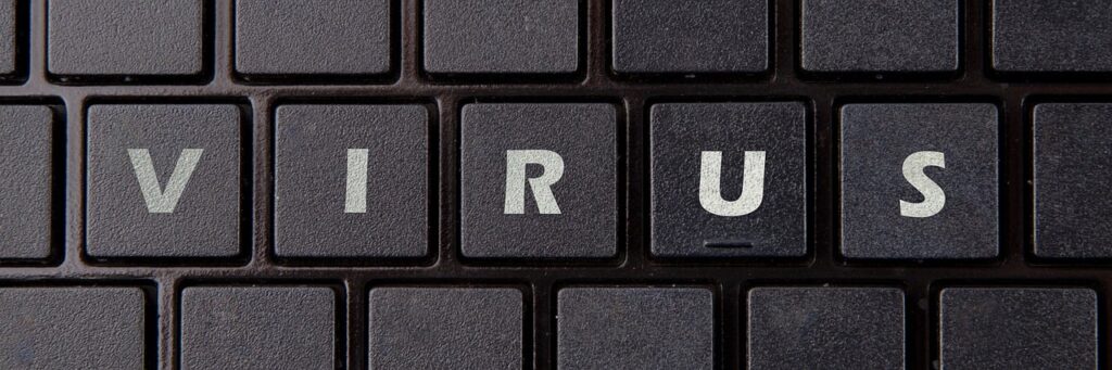 セキュリティ調査やログ解析をイメージさせるコンピュータ画面