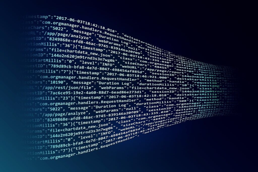 AIによるプログラムコードの脆弱性チェックを視覚化したイメージ