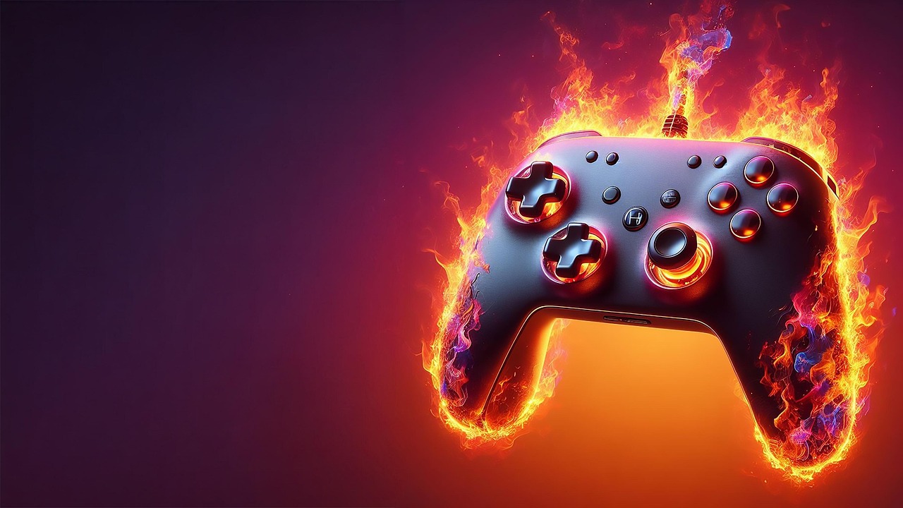 最新のテクノロジー環境とゲーム開発をイメージしたラボの様子